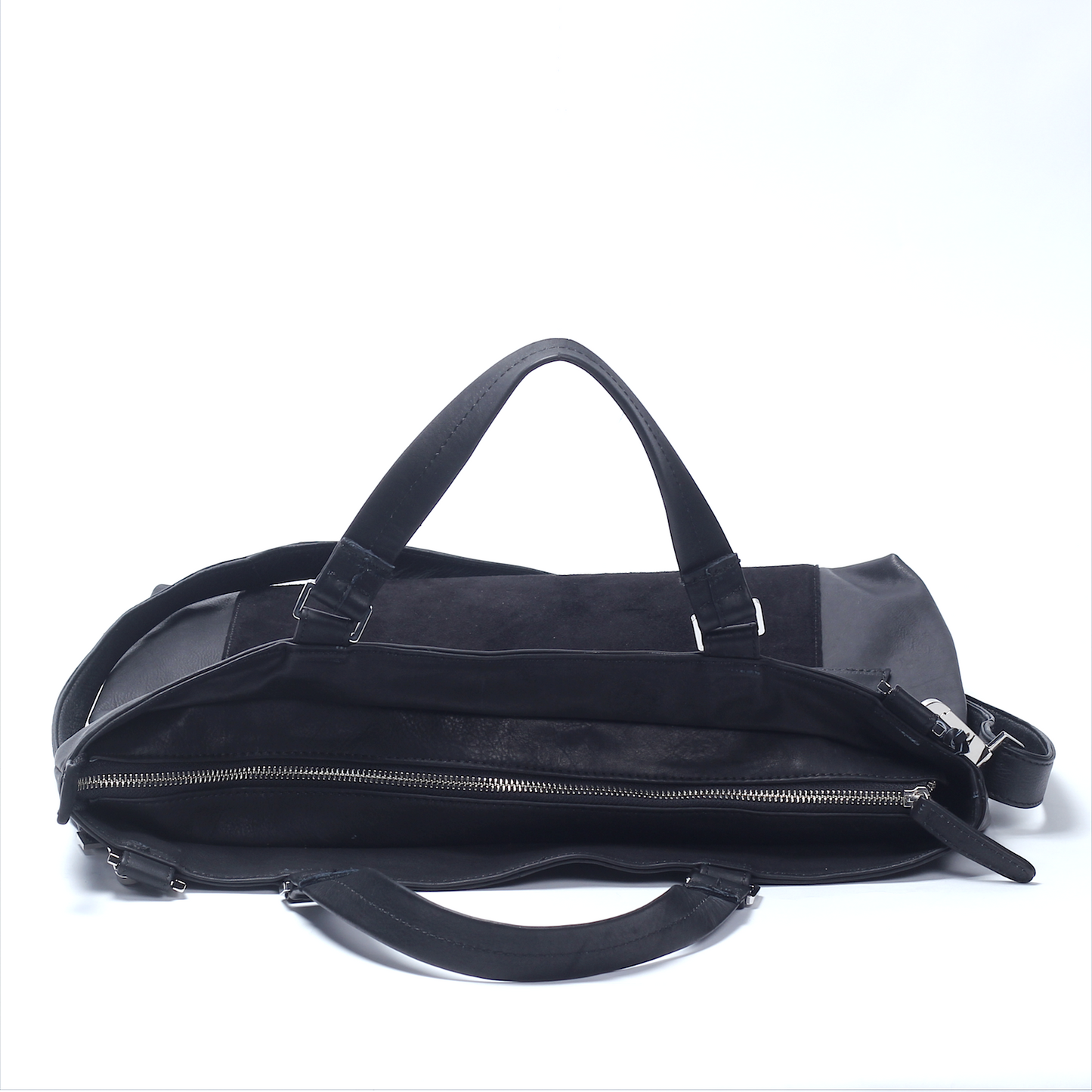Asymmetric Tote Bag Black